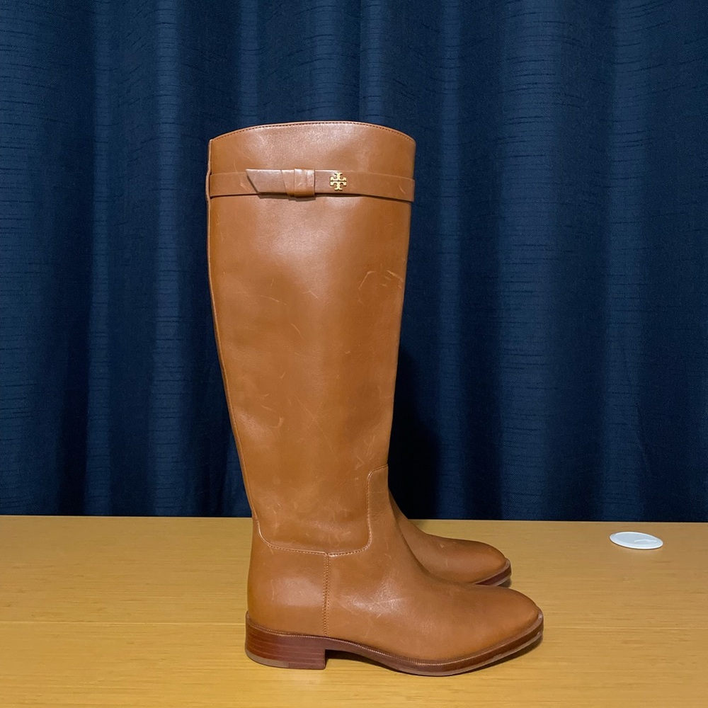 Tory Burch Turn Lock Riding Boot - Picture 2 of 8